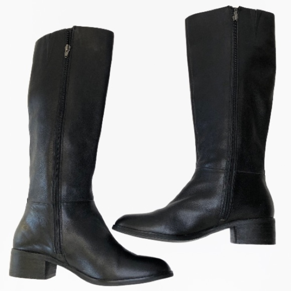 Crown Vintage Leather Women’s Riding Boots - Size: 8M - Picture 3 of 15